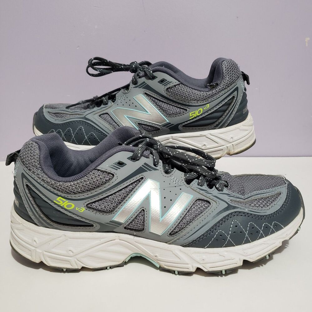 New Balance  Tech Ride 510 V3 Women's Gray  Hiking Running Sneakers Sz 10